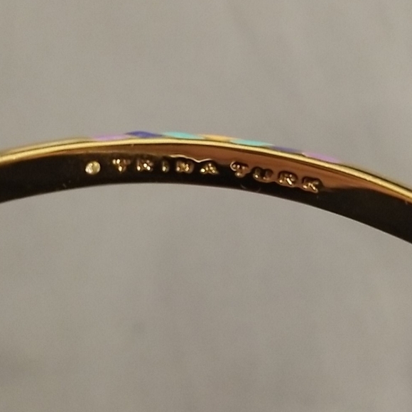 💕TRINA TURK💕 Knife Edge Bangle Bracelet - Picture 7 of 8